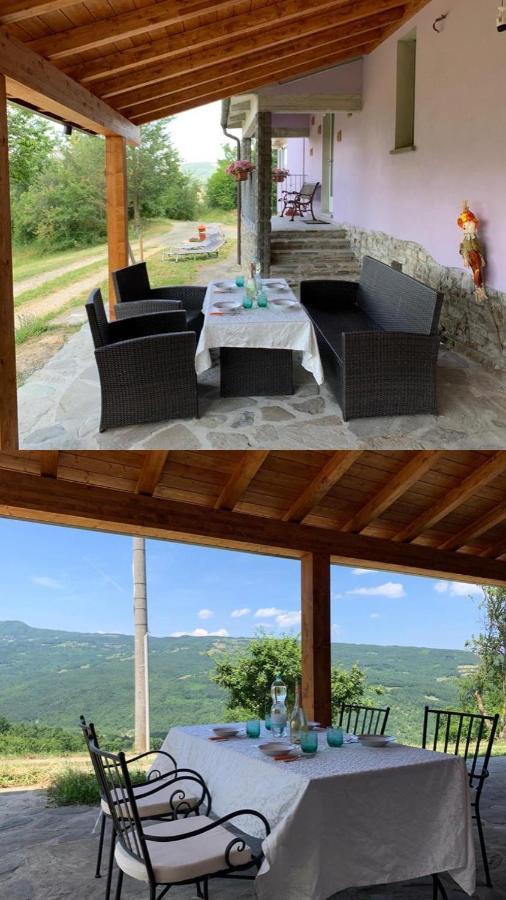 Vila La Casa Sulla Collina Varsi Exteriér fotografie
